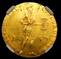 Дукат 1849 года  Нидерландская имитация