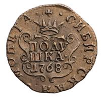 Полушка 1768 года