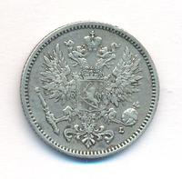 50 пенни 1892 года L Для Финляндии