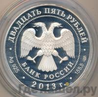 25 рублей 2013 года СПМД