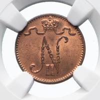 1 пенни 1911 года  Для Финляндии