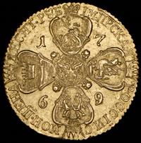 10 рублей 1769 года СПБ