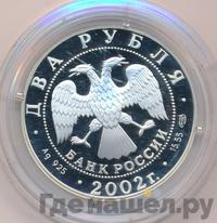 2 рубля 2002 года СПМД