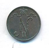 1 пенни 1899 года  Для Финляндии