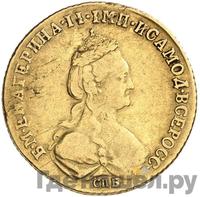 5 рублей 1780 года