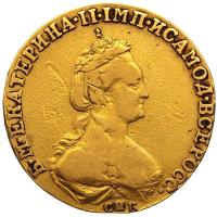 5 рублей 1781 года