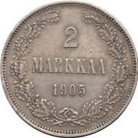 2 марки 1905 года L Для Финляндии