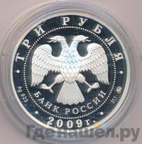 3 рубля 2009 года ММД