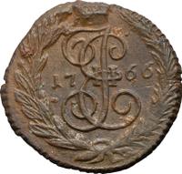 Полушка 1766 года