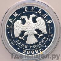 3 рубля 2009 года ММД
