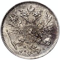 50 пенни 1916 года S Для Финляндии