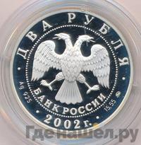 2 рубля 2002 года ММД