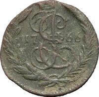 Полушка 1766 года