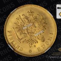 10 марок 1879 года S Для Финляндии