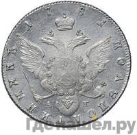 Полуполтинник 1781 года