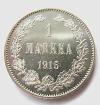 1 марка 1915 года S Для Финляндии