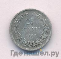 25 пенни 1898 года L Для Финляндии