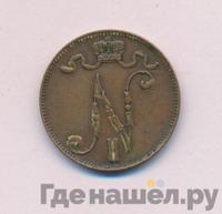 5 пенни 1912 года  Для Финляндии