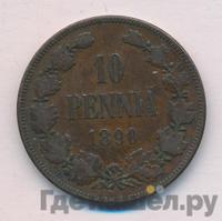 10 пенни 1890 года