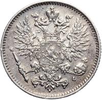 50 пенни 1907 года L Для Финляндии