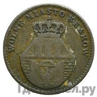 5 грошей 1835 года  Город Краков