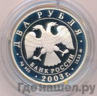 2 рубля 2003 года ММД