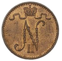 1 пенни 1909 года  Для Финляндии