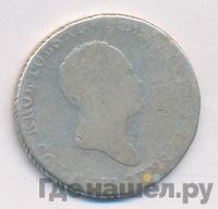 2 злотых 1820 года