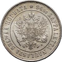 1 марка 1907 года L Для Финляндии