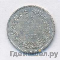25 пенни 1898 года L Для Финляндии