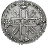 1 рубль 1727 года