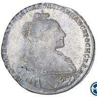 1 рубль 1735 года