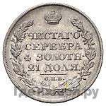 1 рубль 1821 года