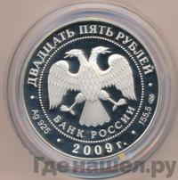 25 рублей 2009 года СПМД