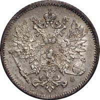 25 пенни 1907 года L Для Финляндии