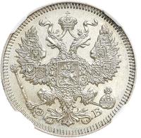 20 копеек 1909 года СПБ ЭБ