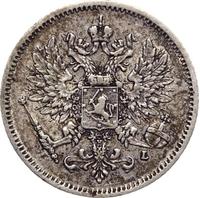 25 пенни 1908 года L Для Финляндии