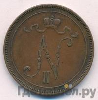 10 пенни 1895 года  Для Финляндии