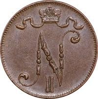 5 пенни 1916 года  Для Финляндии