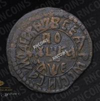 Полушка 1705 года