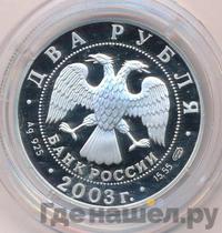 2 рубля 2003 года СПМД