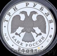 3 рубля 2009 года ММД