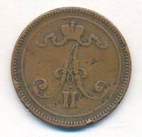 10 пенни 1865 года  Для Финляндии