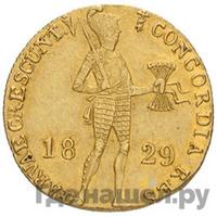 Дукат 1829 года  Нидерландская имитация