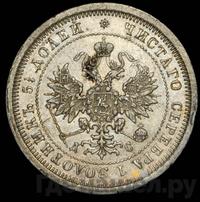 25 копеек 1883 года