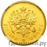 20 марок 1903 года L Для Финляндии
