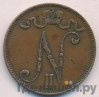 5 пенни 1897 года  Для Финляндии