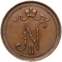 10 пенни 1905 года  Для Финляндии