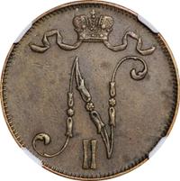 5 пенни 1910 года  Для Финляндии