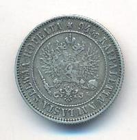 1 марка 1892 года L Для Финляндии